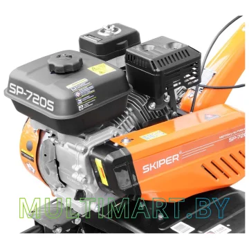 Мотокультиватор Skiper SP-720S (колеса Brado 4.00-8) картинка 3